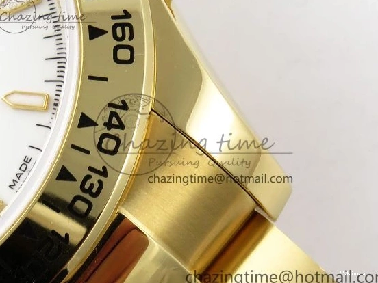 Dial 1:1 V5 White 126508 Best YG Edition SH4131 Daytona on QF Braclet 0902